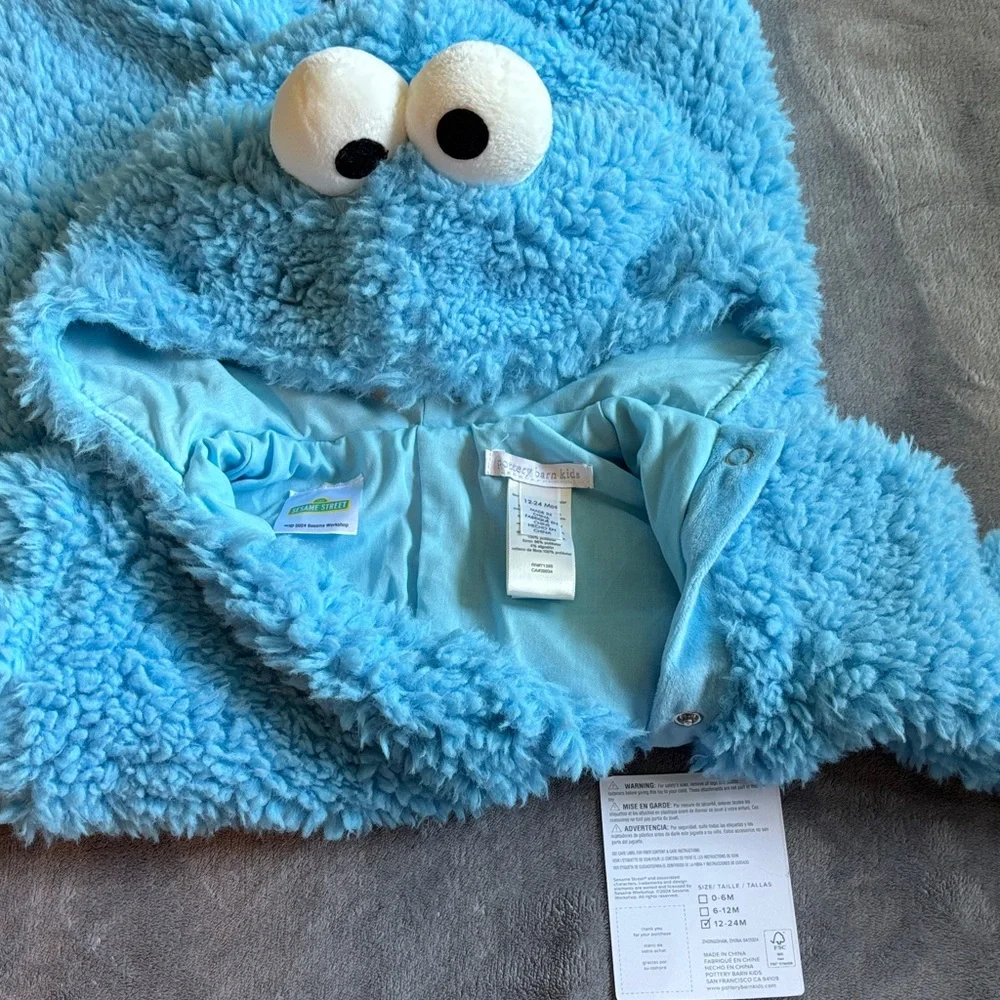 Pottery Barn Kids Cookie Monster NWT - Picture 2 of 6